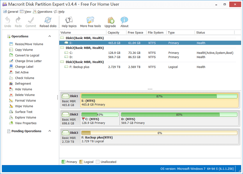 Partition Expert Free Edition